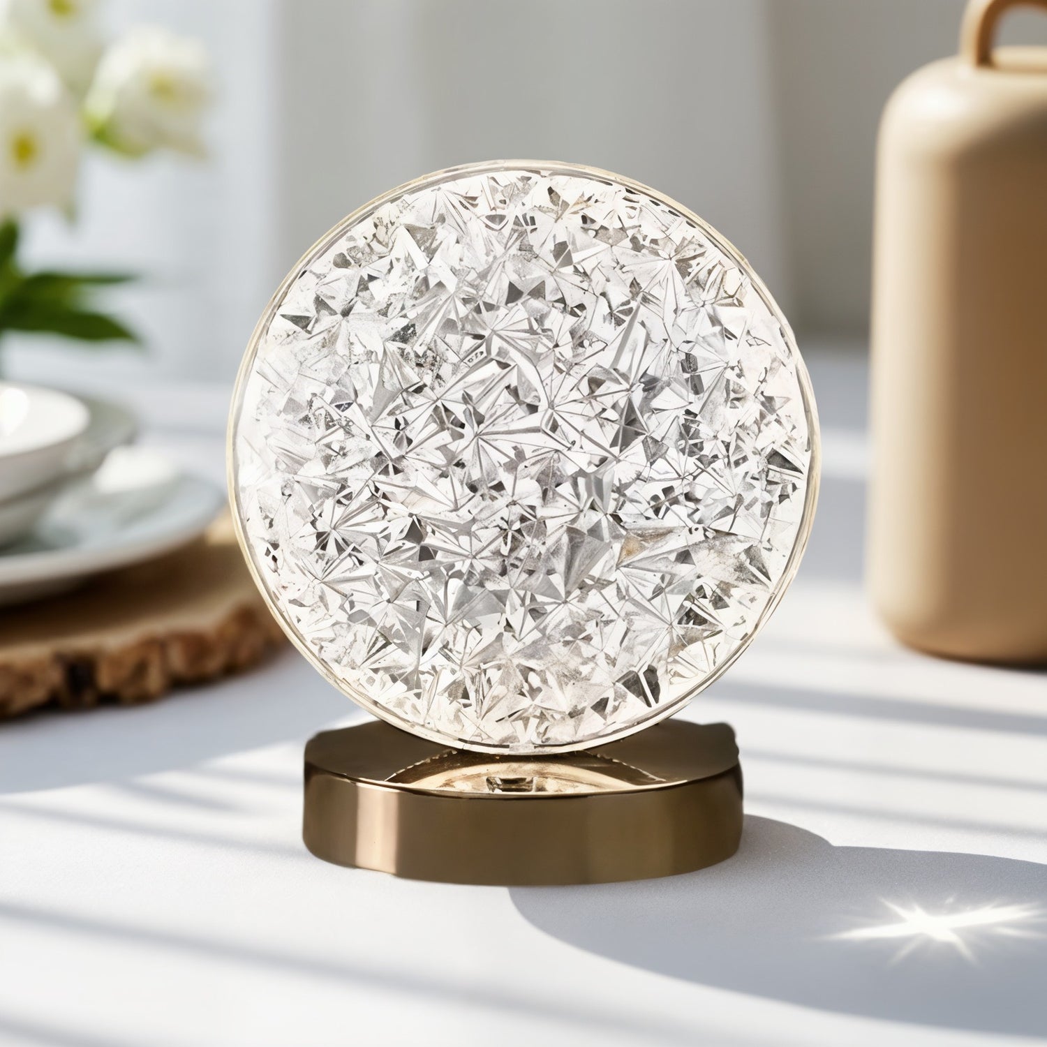 3D Crystal Decorative Lamp - Modern Elegance